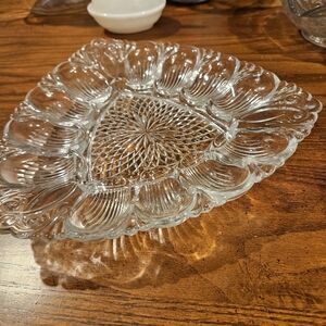 Egg Plate Vintage